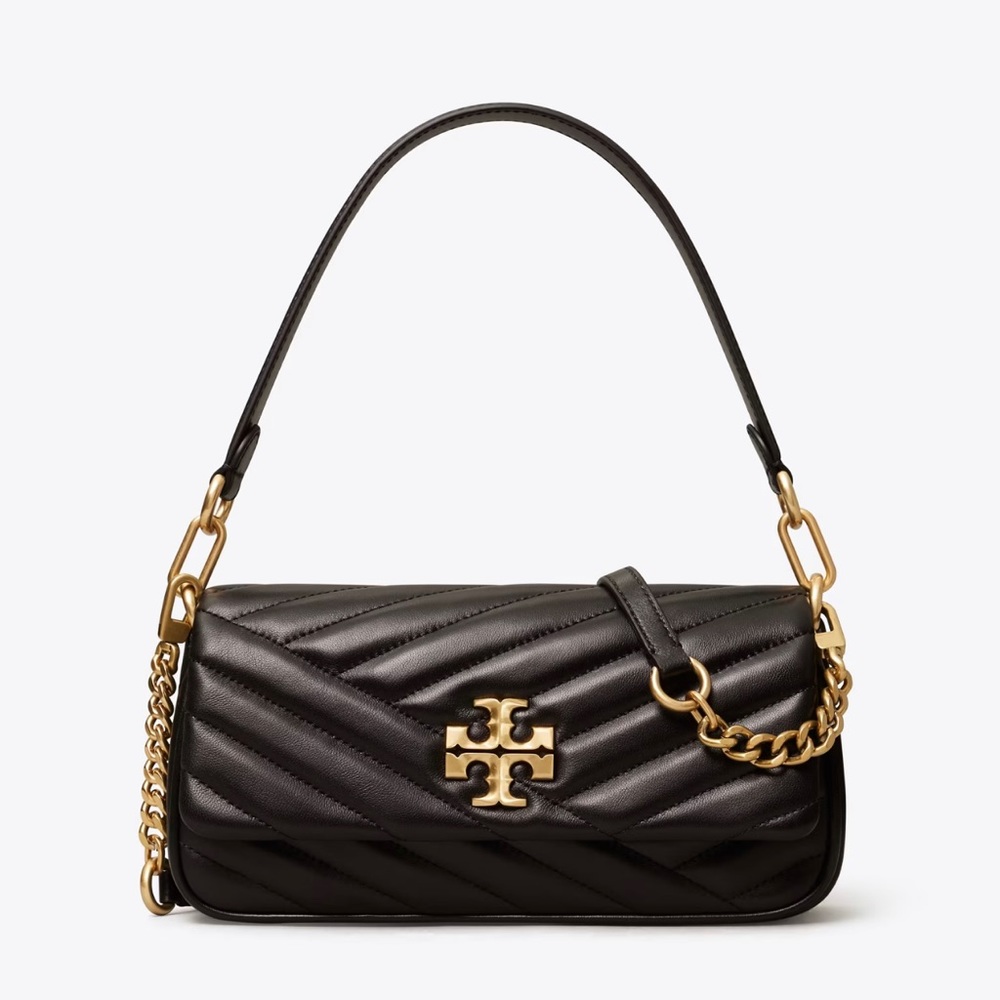 SMALL KIRA CHEVRON FLAP SHOULDER BAG